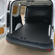 Carsio Tailored Rubber Van Rear Load Mat For Ford Transit Connect SWB 2014-2020