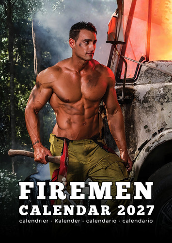 2027 firemen wall calendar - firemen,