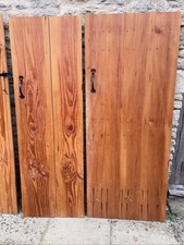 Pine Doors Brace And Ledge X 5 Internal 4 With Ironmongery. Collection Only
