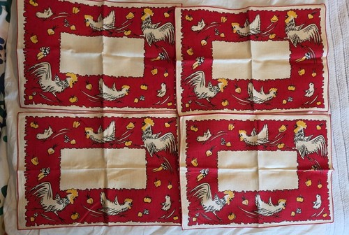 Vintage 1950s linen - vintage,
