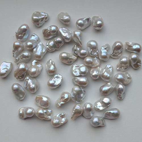 Metallic fireball pearl - fireball, bead