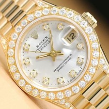 ROLEX LADIES 18K GOLD