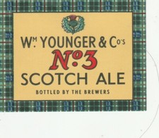 BEER BOTTLE LABEL - YOUNGERS