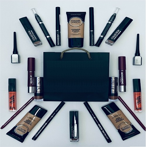 Mixed cosmetics makeup - cosmetics,