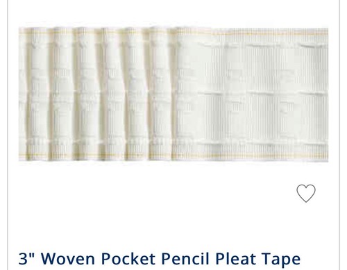 Inch curtain heading tape - 3,
