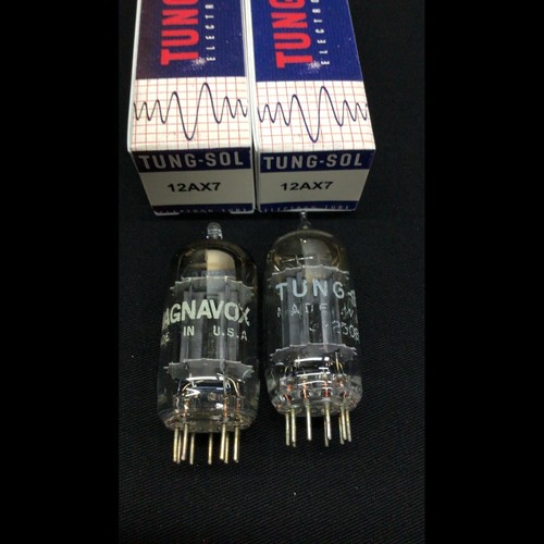 Matched pair tung sol 12ax7 - matched,