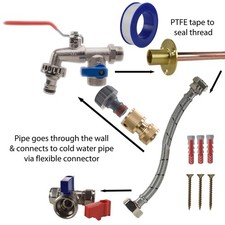 Outdoor Complete Garden Tap