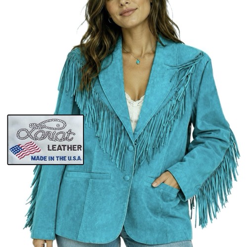 Vintage lariat leather fringe - lariat,