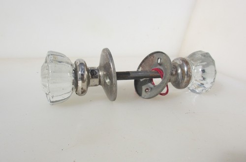 Vintage door knobs handles cut - vintage,