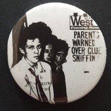 The Clash Sniffin' Glue cover