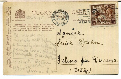 Postcard british empire - british,