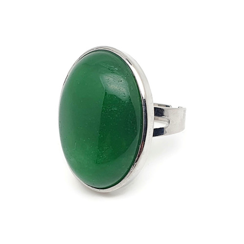 Gemstone ring large - ring,