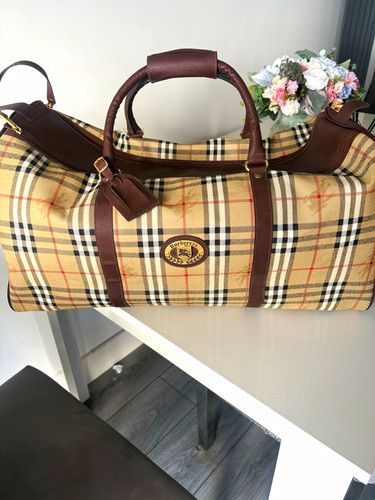 Burberrys checked canvas - canvas, &