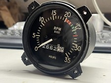 Mooney Aircraft Tachometer p/n 660011-1 - Used, as removed