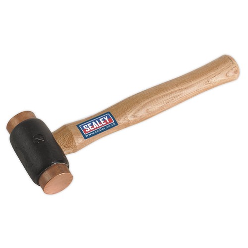 Sealey copper faced hammer - copper,