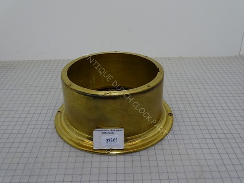 Original brass clock case - clock,