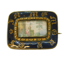 19th Century Rolled Gold Black