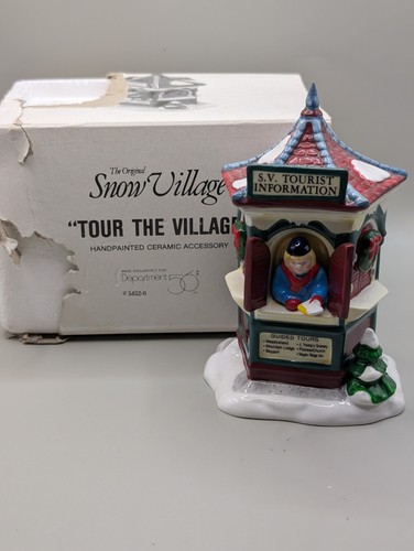 Dept snow village tour - snow,