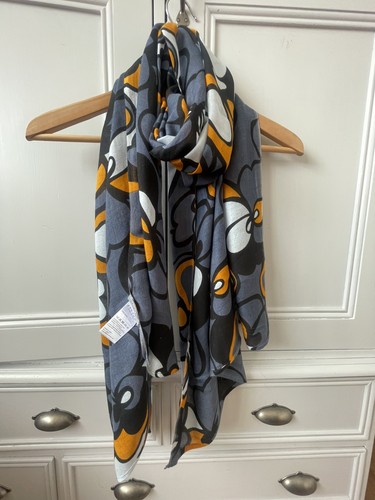 Jigsaw modal scarf orange - jigsaw,
