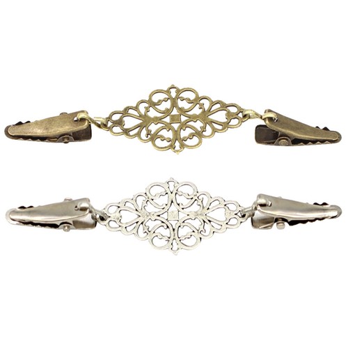 Alloy sweater clip set - sweater,