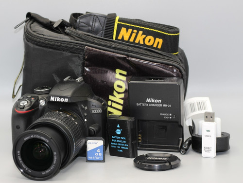 Nikon d3300 dslr - nikon, camera