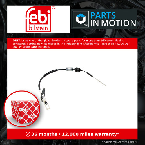 Clutch cable 185881 febi - clutch,