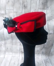 Vintage 1980's Red Velvet