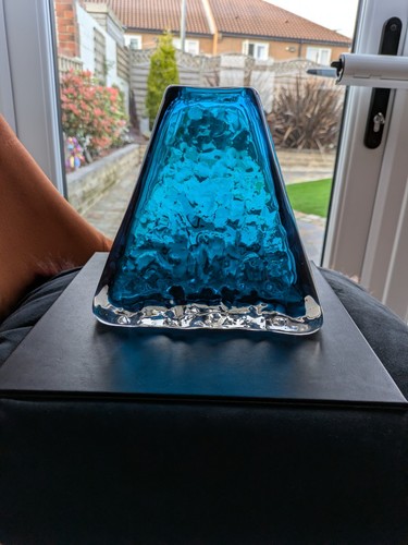 Whitefriars glass pyramid - whitefriars,