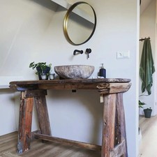 River Stone Wash Basin Sink