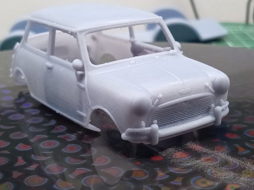 Printed mini cooper mk1 - 3d,