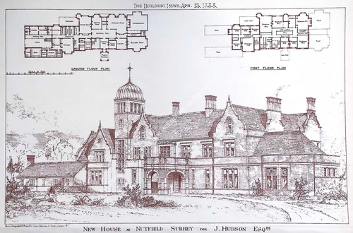 1888 surrey house - :, at