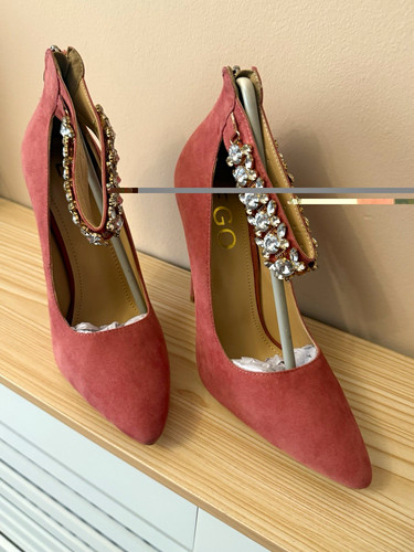Ego pink suede - suede, stiletto