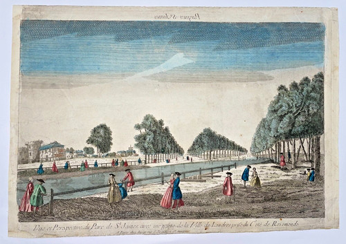 London james park 1750 - london, c.