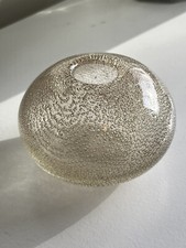 Vintage Soda Bubble Glass Ball Globe Vase Pot Mid Century Modern 