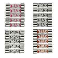 20x Mixed Domestic Fuses 3a 5a