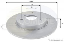 FRONT BRAKE DISCS SET BRAKING