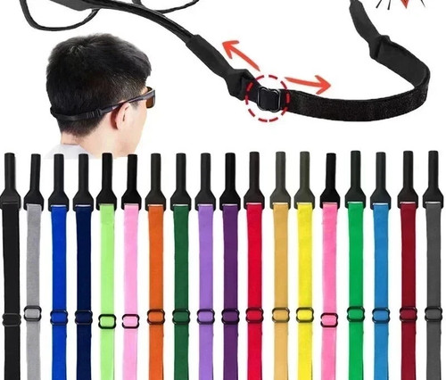 Adjustable eyeglasses strap - eyeglasses,