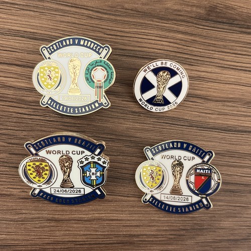 Scotland 2026 badge - x4,
