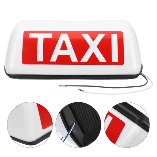 Led taxi sign - taxi, vintage