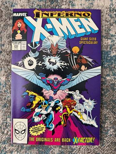 Marvel men 242 inferno - marvel,