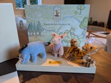 Steiff Winnie The Pooh Miniature Set 2002 Limited Edition