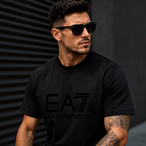 Ea7 emporio armani black - emporio, logo