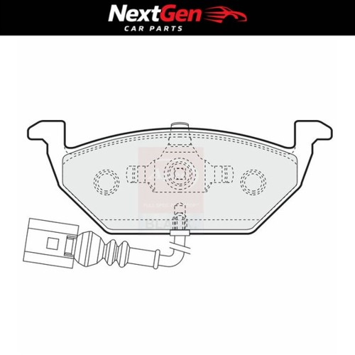 Front brake pads apec - apec, for