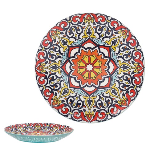 Blue tuscany ceramic - ceramic, plate