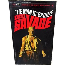 The Man of Bronze Doc Savage