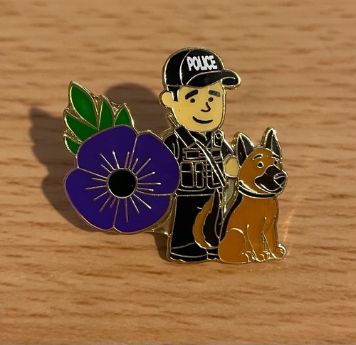 Male police officer dog - male,