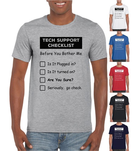 Mens funny techie - mens, shirt