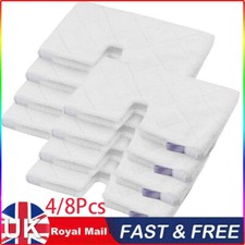 4/8x Microfiber Mop Pads For