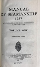 Manual of Seamanship vol 1