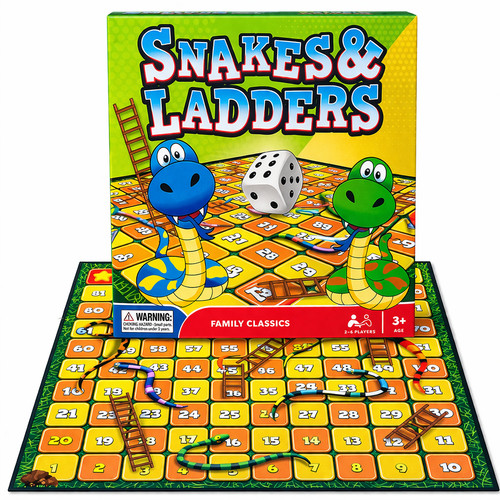 Snakes and ladders - and,